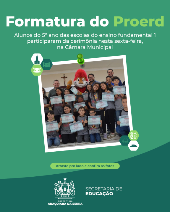 Formatura do Proerd