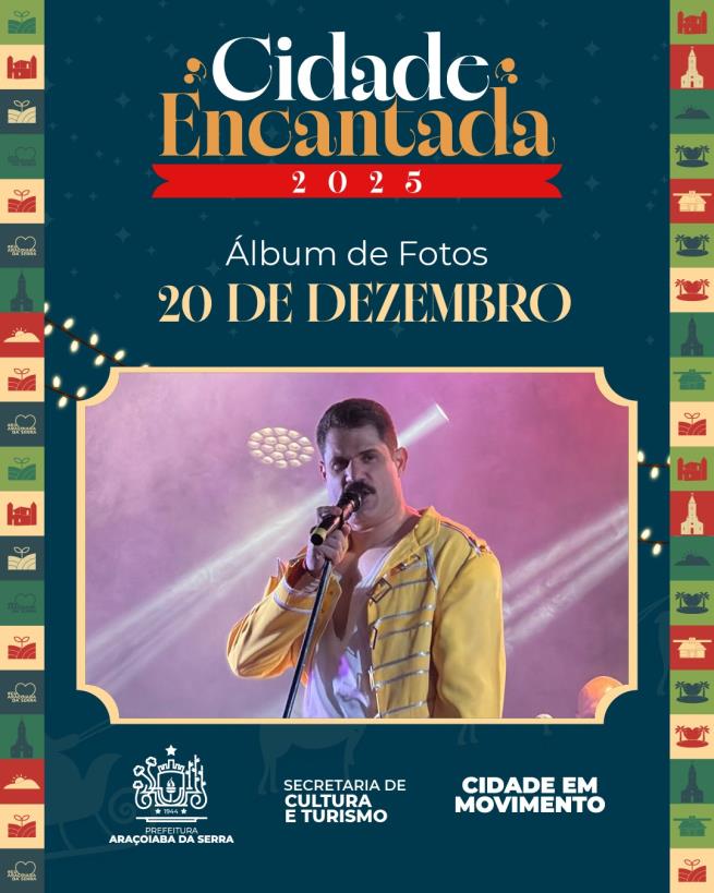 Álbum de Fotos – Natal Cidade Encantada | 20 de Dezembro