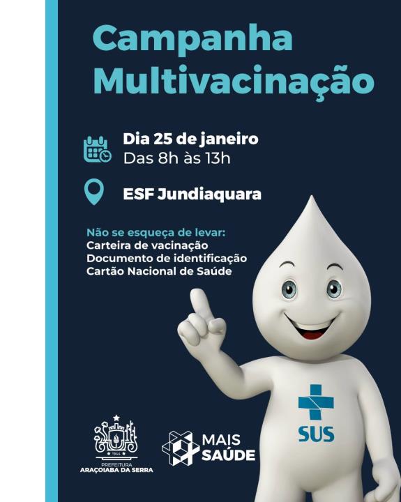 Campanha Multivacinação - ESF Jundiaquara