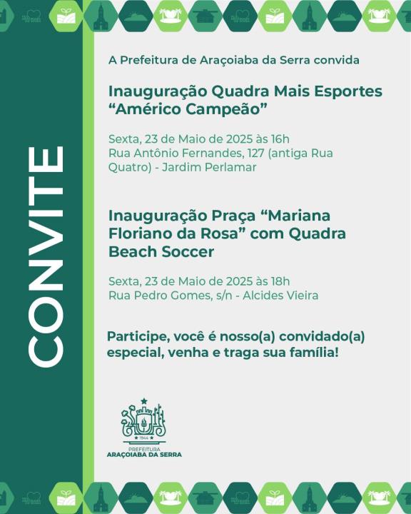 Inauguração!