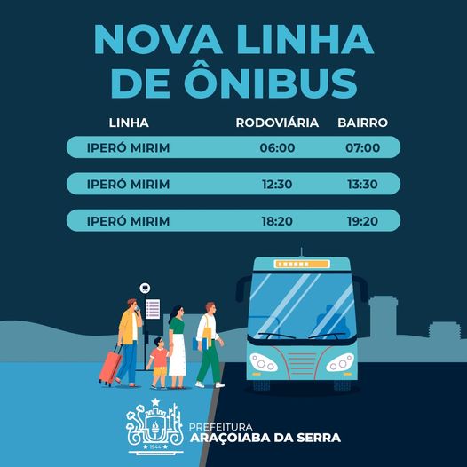 Atenção usuários do transporte público municipal!