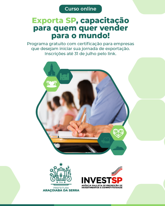 Inscrições para o Exporta SP