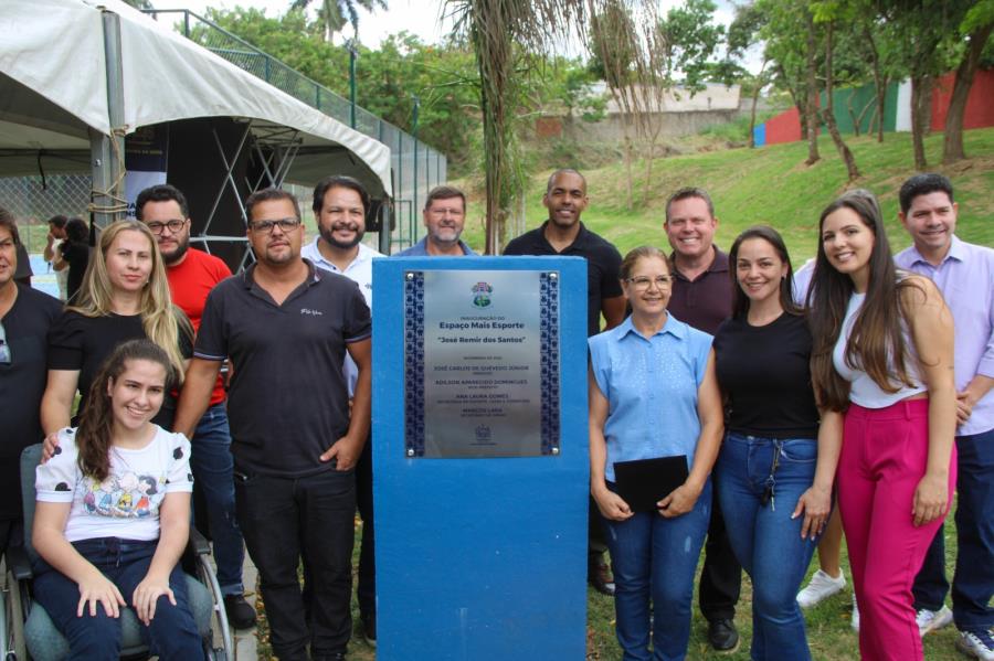Inauguração Quadras + Esporte nos bairros Cristovão e San Conrado