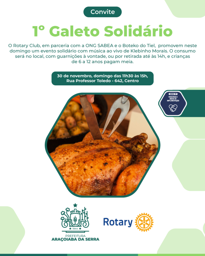1º Galeto Solidário do Rotary Club