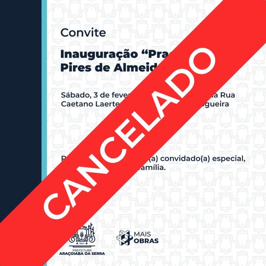 Cancelado!