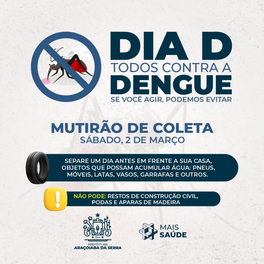 Todos juntos contra a dengue!