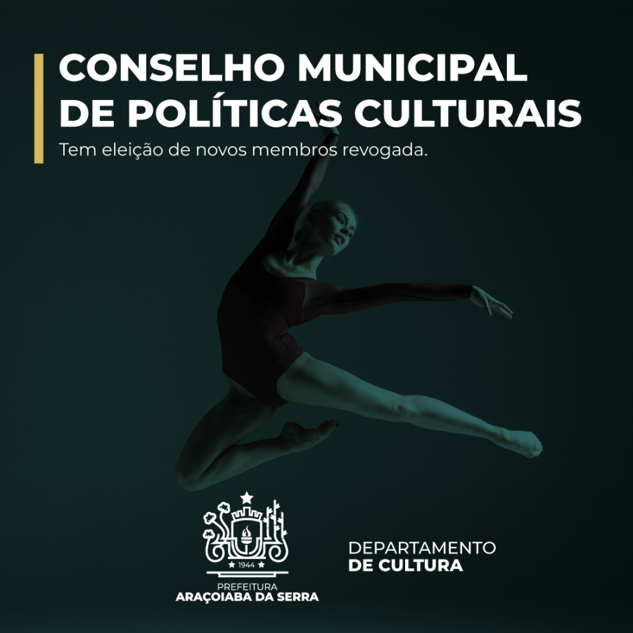 Eleição Conselho Municipal Cultural 