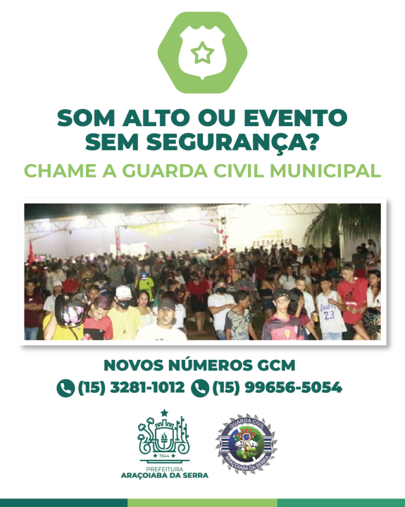 Novos Números da GCM Já Estão Ativos