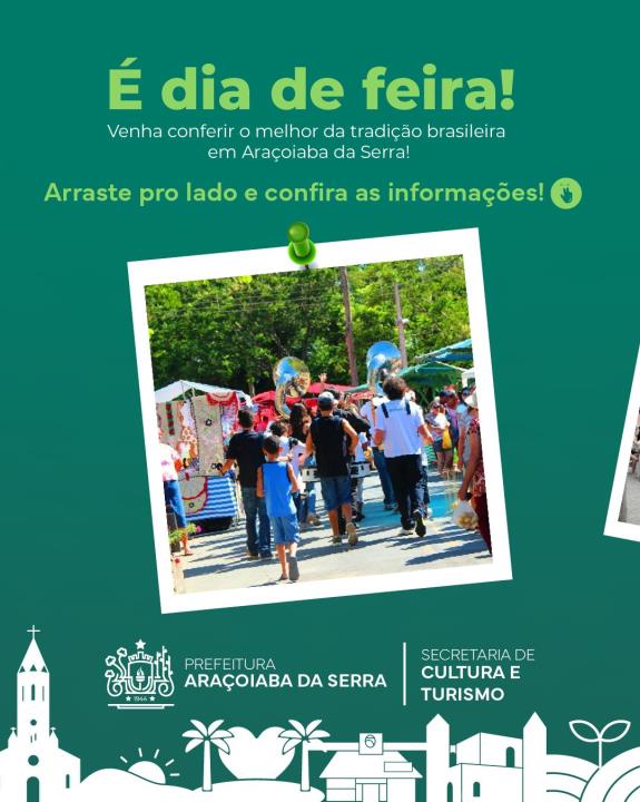 Calendário de Feiras de Araçoiaba