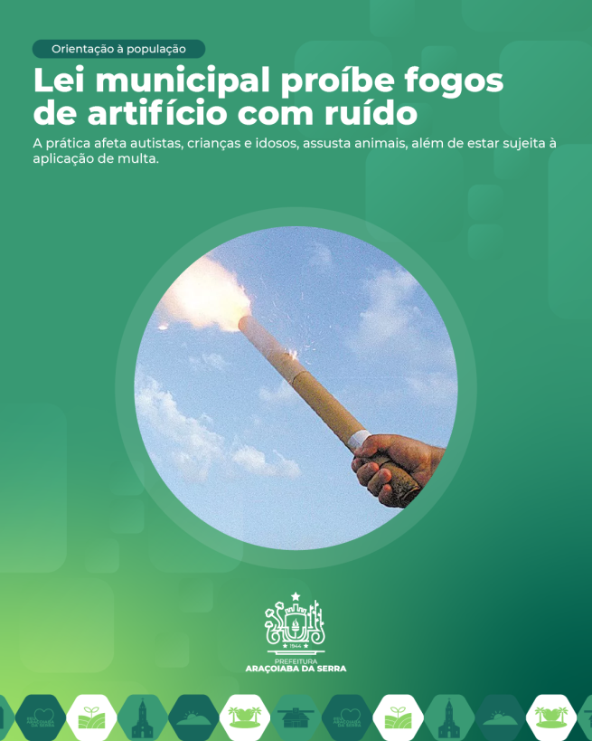 Lei Municipal garante celebrações sem barulho