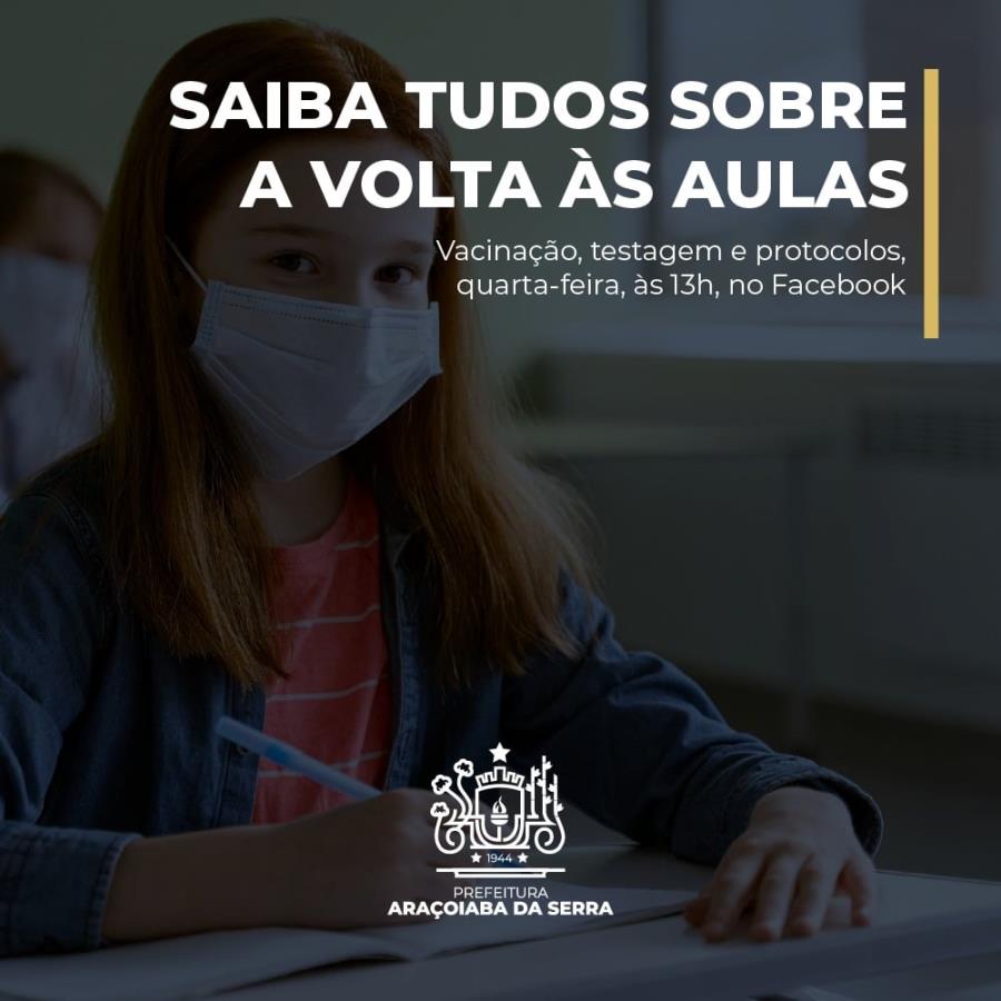 Informações sobre volta às aulas