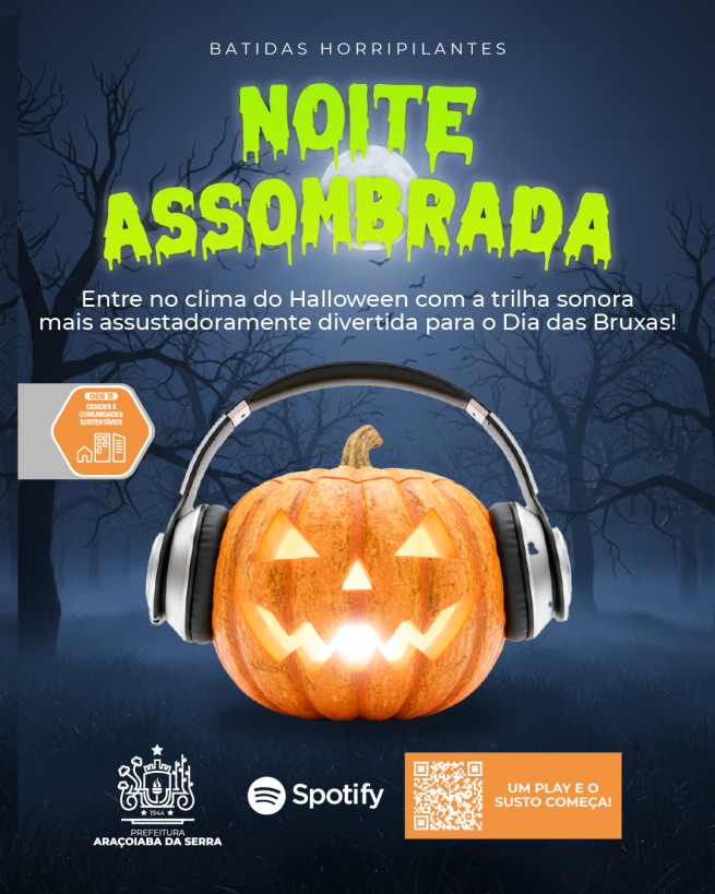 Halloween em Araçoiaba da Serra Agora Tem Trilha Sonora Oficial!
