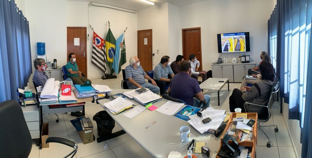 Reunião sobre a crise hídrica