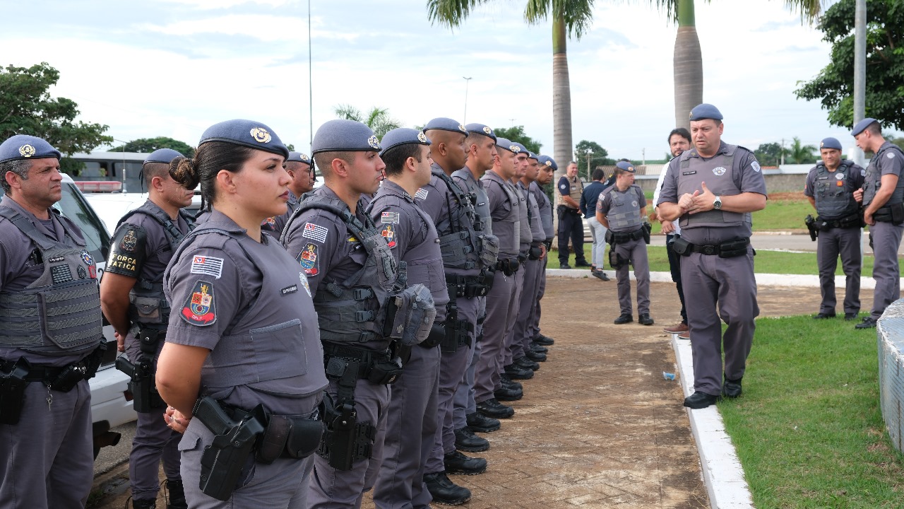 Operação Saturação em Araçoiaba da Serra.
