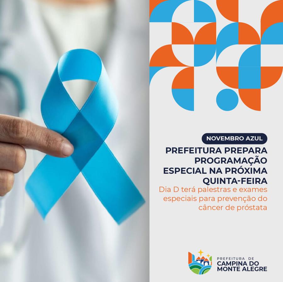 Palestras, exames e agendamento de vasectomia acontecem nesta quinta-feira
