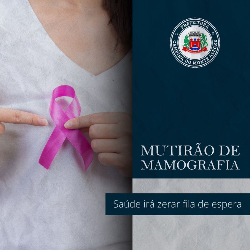 Prefitura de Campina se junta a Capão Bonito e realiza mutirão de mamografia