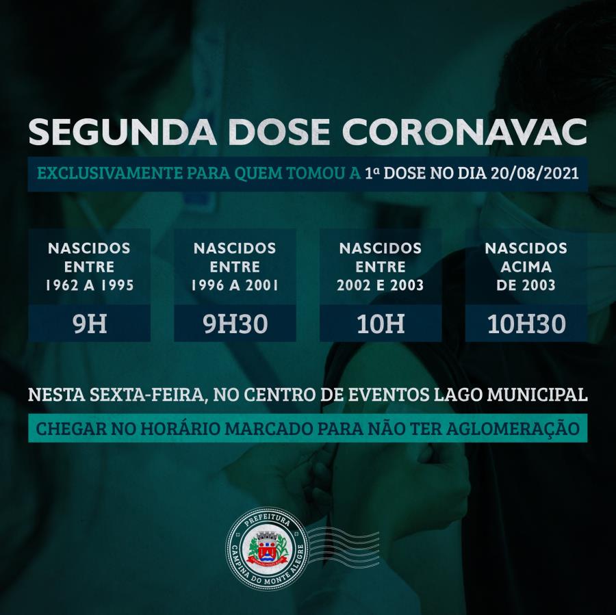 Atenção para os horários das segundas doses da Coronavac e da Pfizer nesta sexta-feira (17)