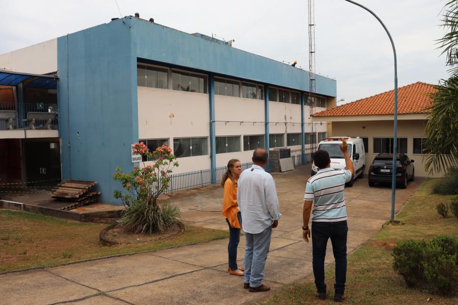 Retomada das obras do Centro de Saúde de Novo Horizonte