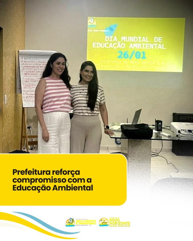 Prefeitura reforça compromisso com a Educação Ambiental