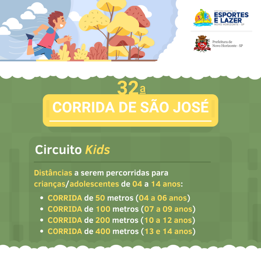 32ª Corrida de São José- Circuito Kids
