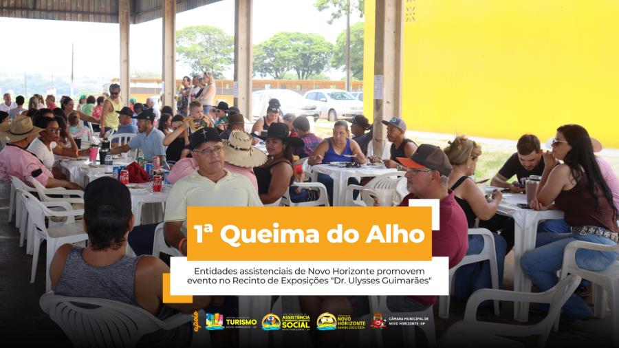 Entidades assistenciais de Novo Horizonte realizam evento no Recinto de Exposições "Dr. Ulysses Guimarães"