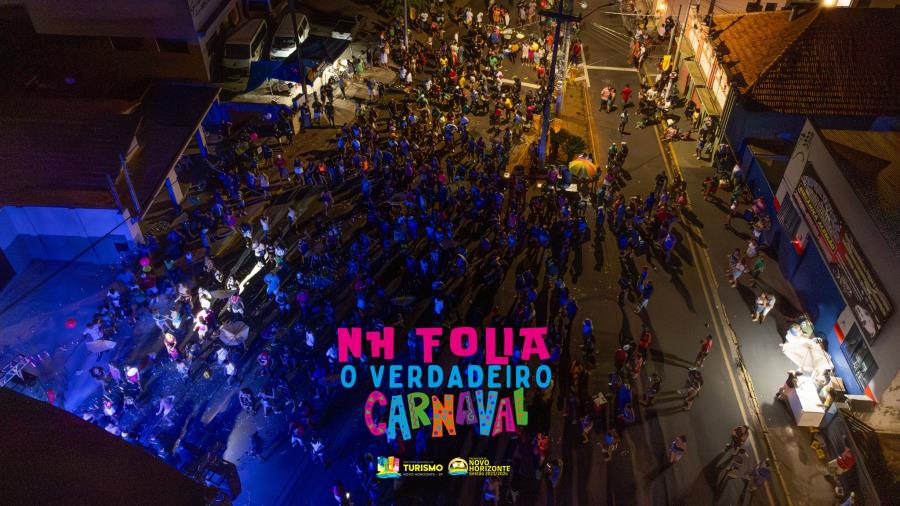 NH Folia agita noites de carnaval em Novo Horizonte