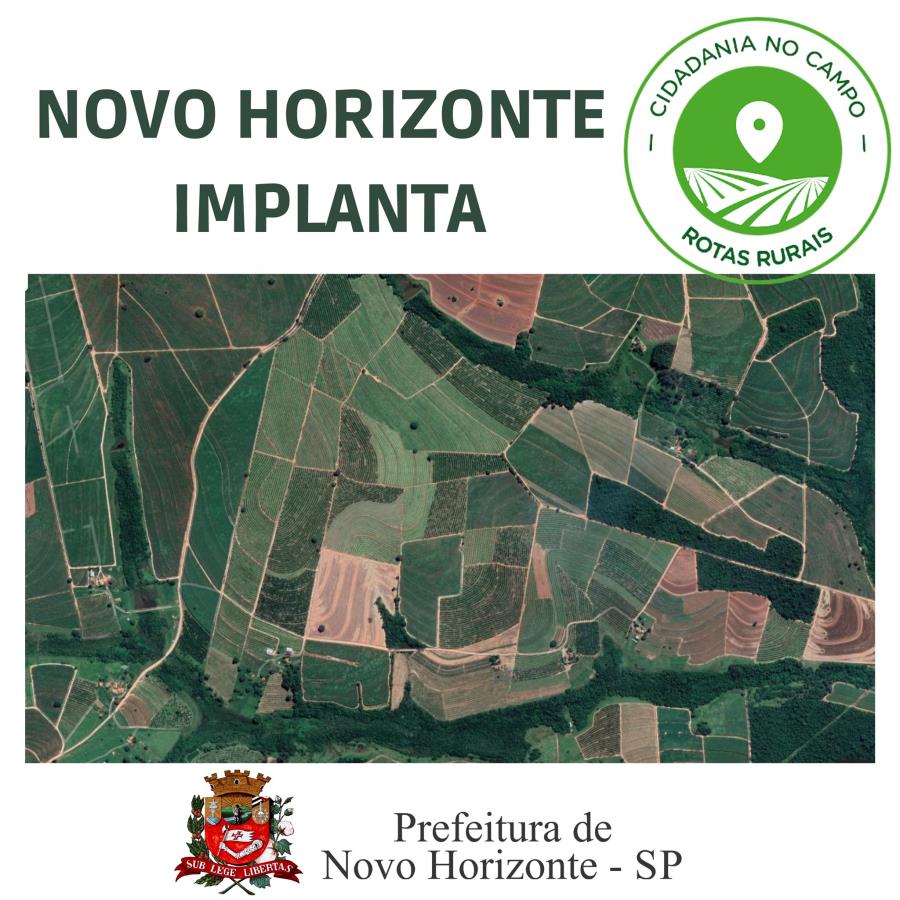 Prefeitura de Novo Horizonte implanta o programa Rotas Rurais