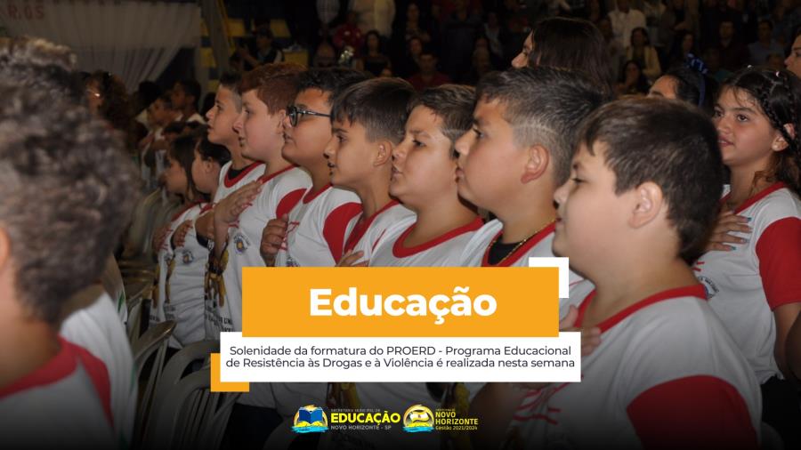 proerd - Programa Educacional de Resistência às Drogas e à violência