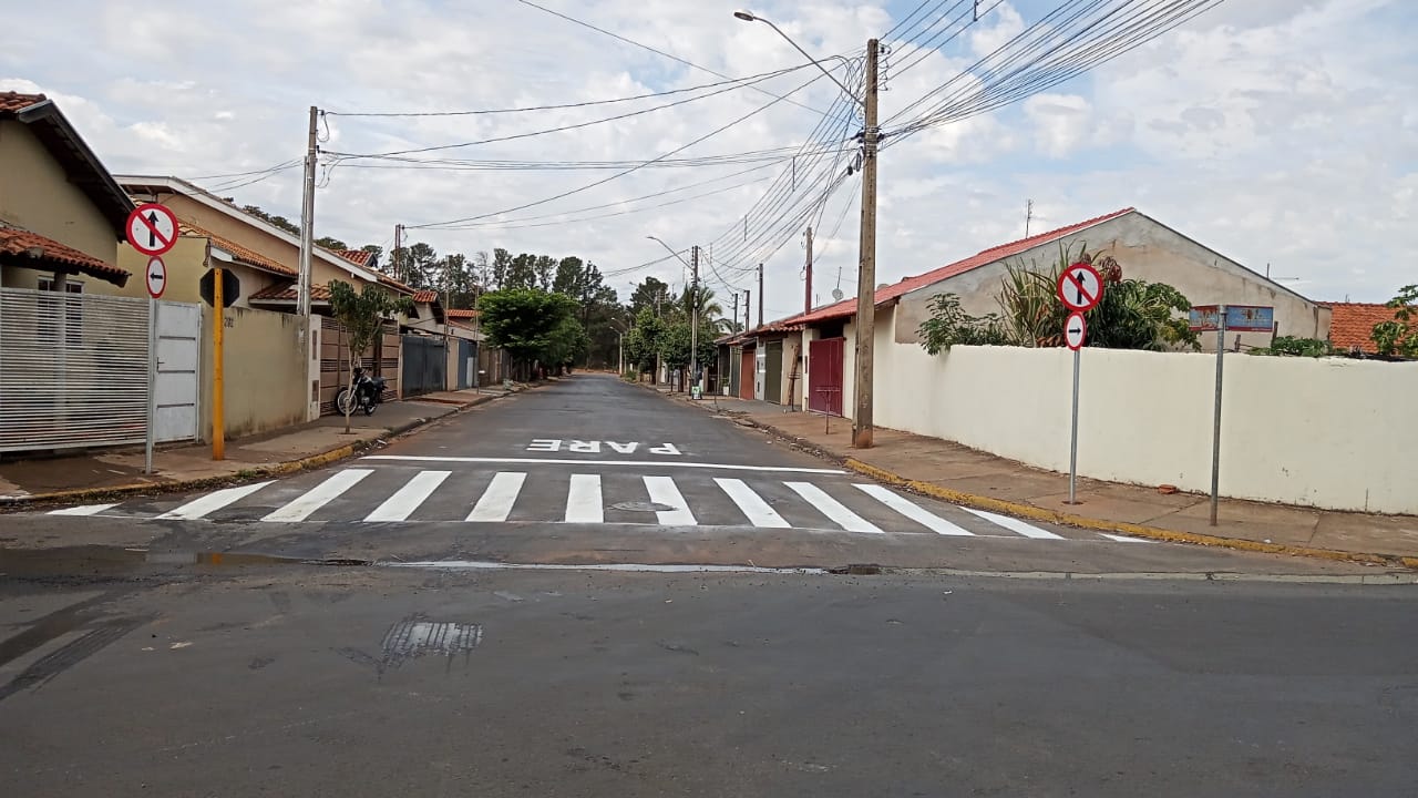 Mão única de direção na Rua Padre Vieira – Jd. Primavera 