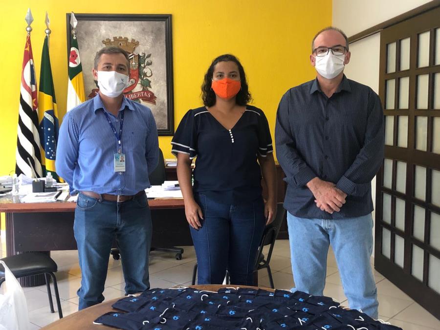 Sabesp faz doação de 1.000 máscaras para Prefeitura de Novo Horizonte