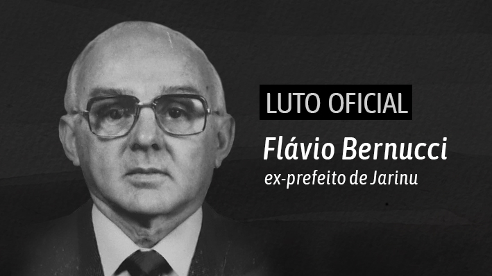 Prefeitura de Jarinu decreta luto oficial por Flávio Bernucci, ex-prefeito 