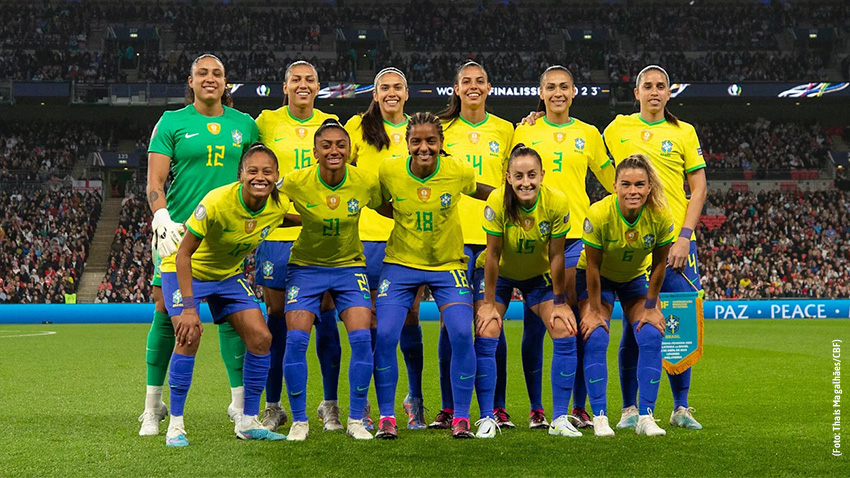 Dias de jogos da Seleção Feminina na Copa do Mundo serão ponto