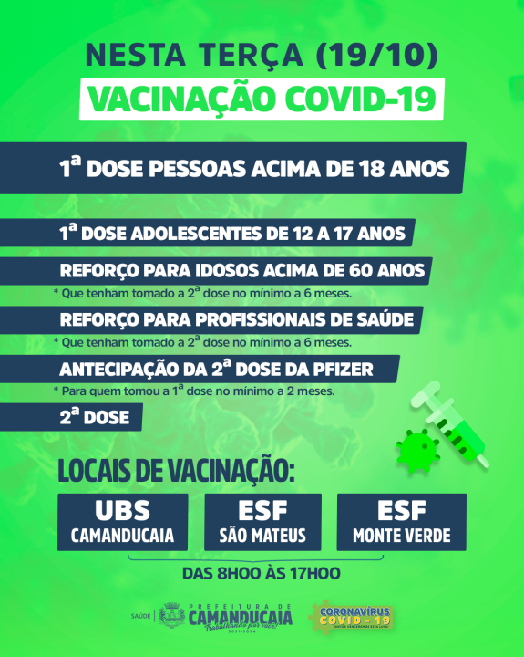 Avanço na imunização contra a Covid-19