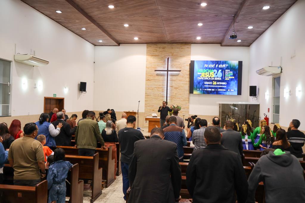 Marcha para Jesus 2026 inicia mobilização com lançamento da programação preparatória em Itapecerica da Serra