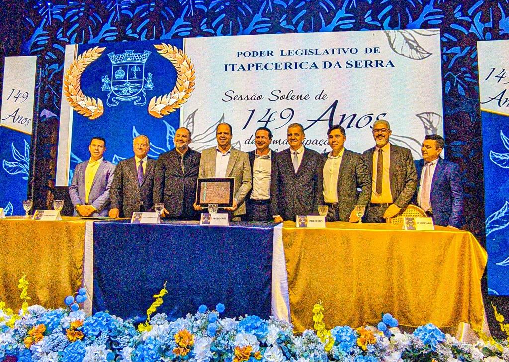 Sessão Solene celebra 149º aniversário de Itapecerica da Serra
