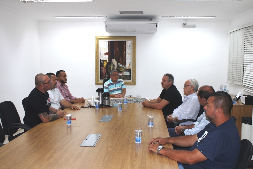 Representantes do SPFC visitam a cidade para fechar parcerias