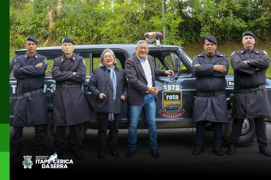 Prefeitura recebe doação de Veteranos da Rota