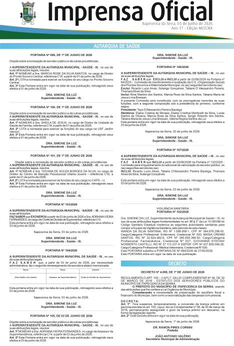 Imprensa Oficial 1319