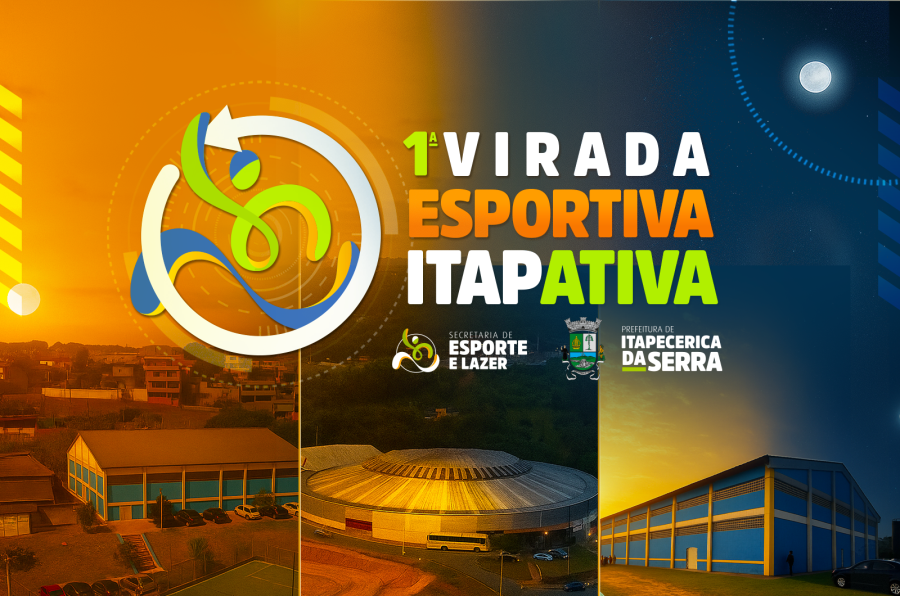 Itapecerica da Serra promove a 1ª Virada Esportiva ItapAtiva nos dias 6 e 7 de setembro
