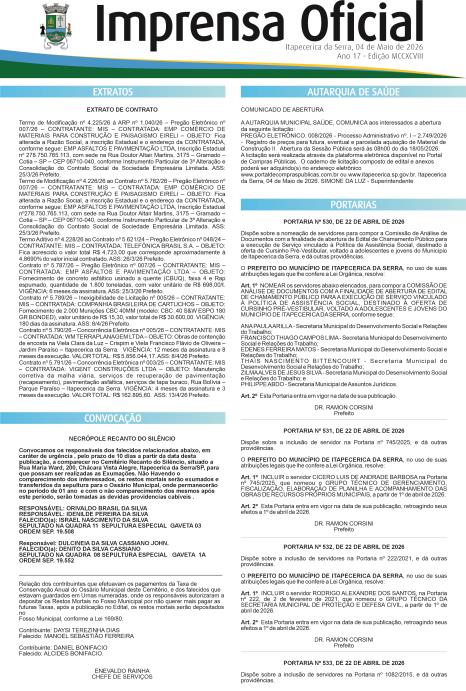 Imprensa Oficial 1298