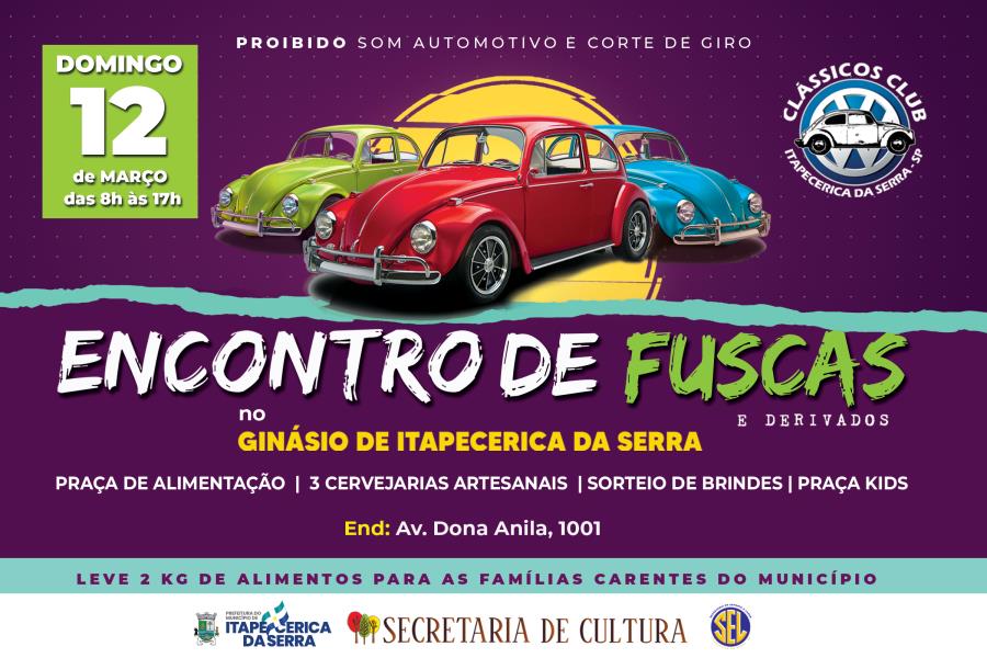 Vem aí o Encontro de Fuscas e Derivados