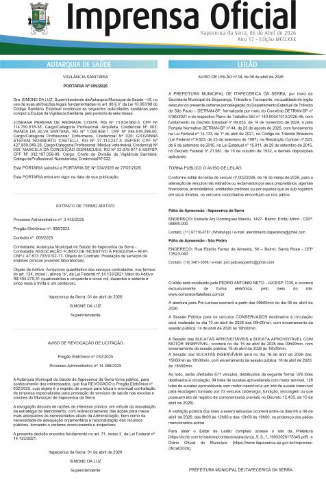 Imprensa Oficial 1280