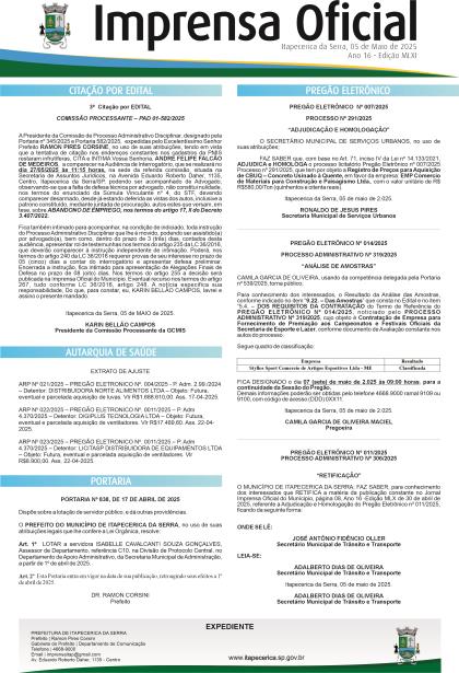 Imprensa Oficial 1061