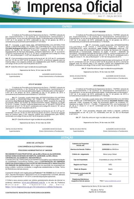 Imprensa Oficial 1299