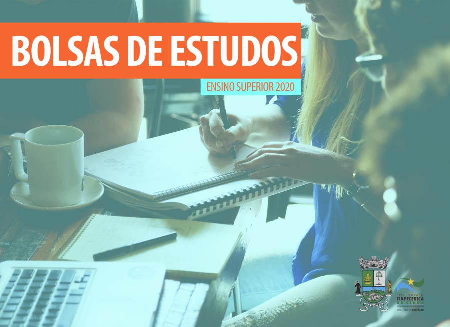 Inscrições para concessão de bolsa de estudos 2020