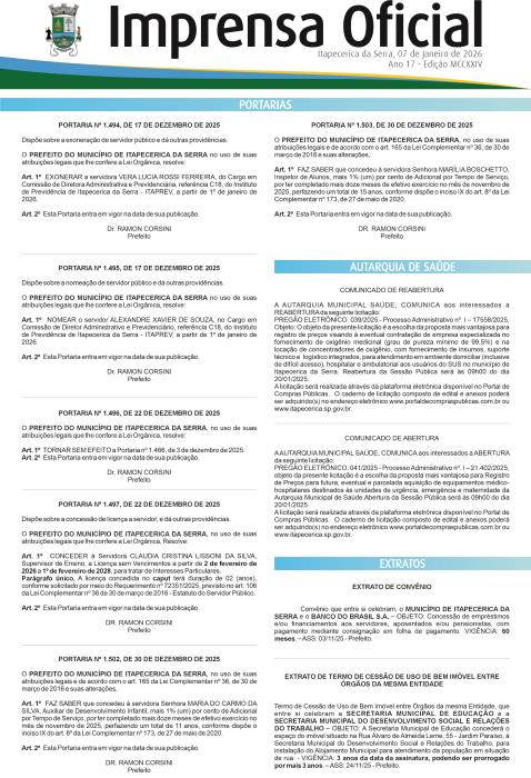 Imprensa Oficial 1224