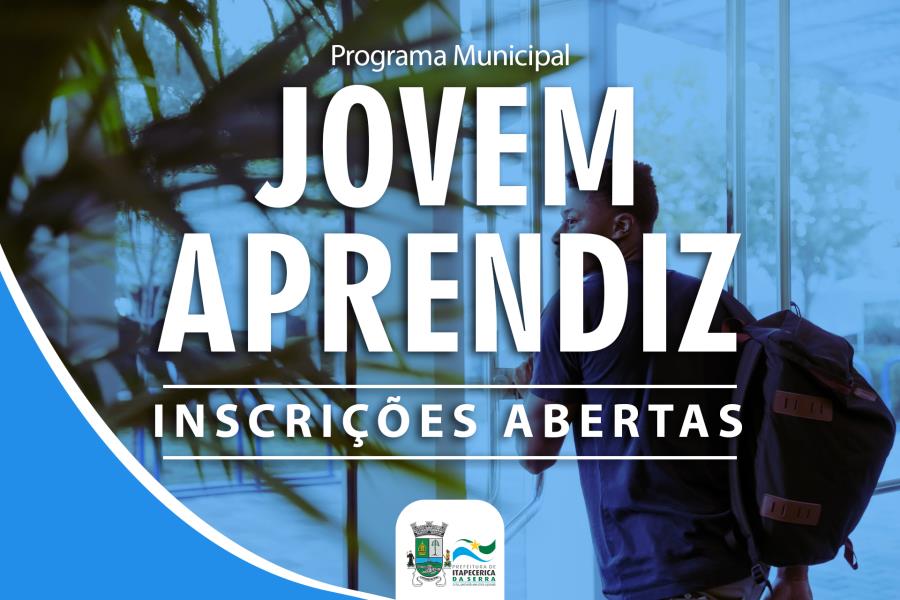 Programa Jovem Aprendiz tem inscrições abertas a partir do dia 10/02