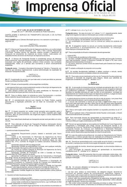 Imprensa Oficial 1166