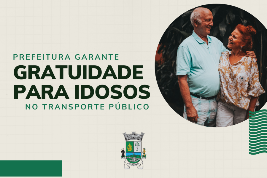 Prefeitura garante gratuidade para idosos no transporte público