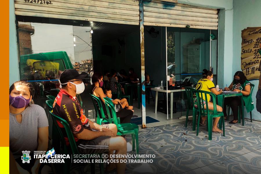 Jardim São Pedro recebeu Ação Social do PAT e CadÚnico